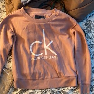 a Calvin Klein pull over